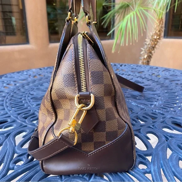 SOLD Louis Vuitton Damier Ebene Kensington Bowling Bag - Picture 5 of 16